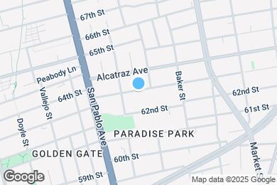 Map image of the property - 1051 63rd St