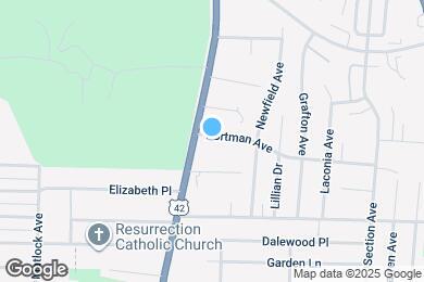 Map image of the property - 1711 Portman Ave
