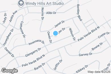 Map image of the property - 2816 Jasper Dr