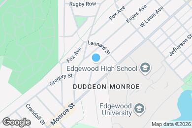Map image of the property - 2332 West Lawn Ave