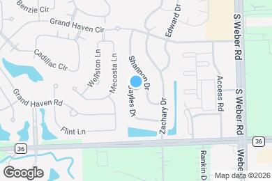 Map image of the property - 719 Bayles Dr