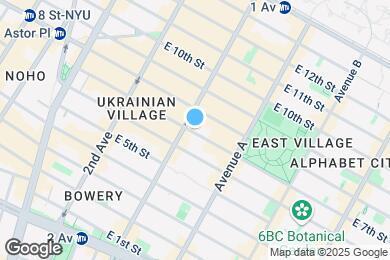 Map image of the property - 93 1/2 E 7th St