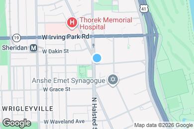 Map image of the property - 753 W Sheridan Rd