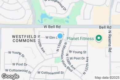 Map image of the property - 15901 W Elm St