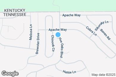 Map image of the property - 3128 Twelve Oaks Blvd