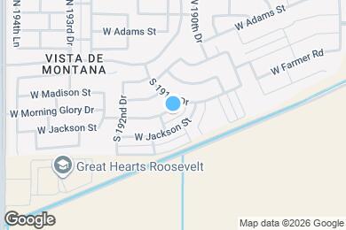 Map image of the property - 19155 W Morning Glory Dr