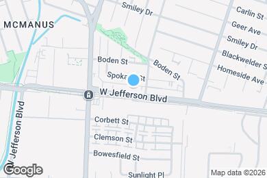 Map image of the property - 5619 W Jefferson Blvd