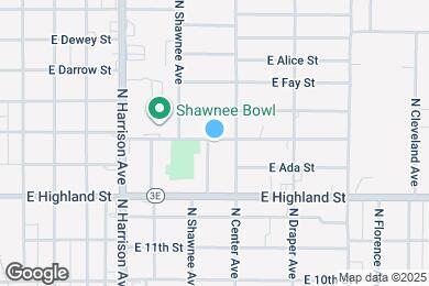 Map image of the property - 535 N Patchin Ave