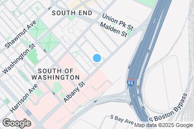 Map image of the property - 595 Albany St