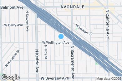 Map image of the property - 3000-3008 N Whipple St