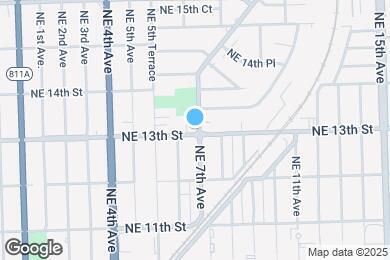 Map image of the property - 1301 NW 7th Ave