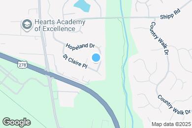 Map image of the property - 4960 Hopeland Dr