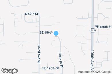 Map image of the property - 18607 104th Pl SE
