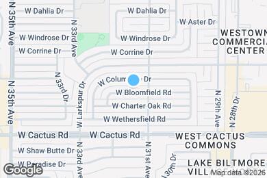 Map image of the property - 3120 W Bloomfield Rd