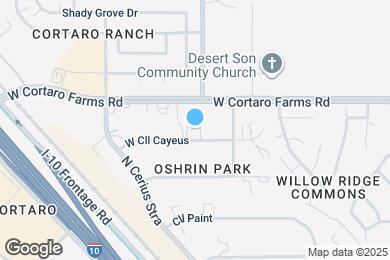 Map image of the property - 5400 W Calle Cayeus