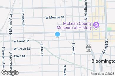 Map image of the property - 701 W Front St