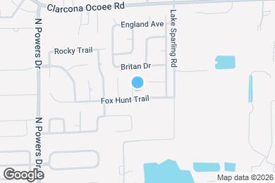 Map image of the property - 5311 Green Velvet Ct