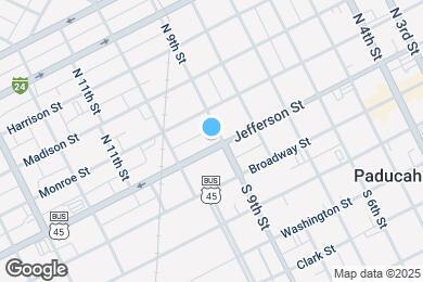 Map image of the property - 905 Jefferson St