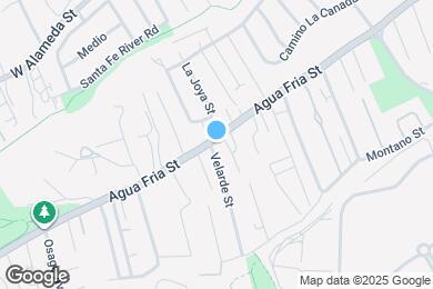 Map image of the property - 1702 Agua Fria St