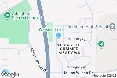 Map image of the property - 5444 Milton Ridge Dr