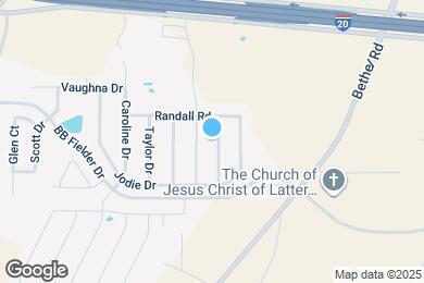 Map image of the property - 2222 Whitney Dr