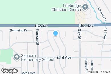 Map image of the property - 2406 Bowen St