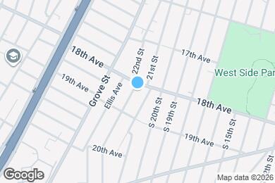 Map image of the property - 138 22nd St