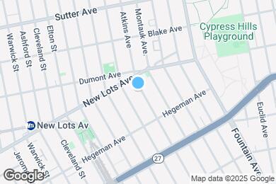 Map image of the property - 432 Atkins Ave