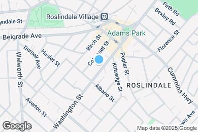 Map image of the property - 4313 Washington St