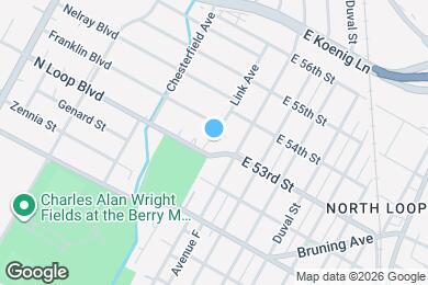 Map image of the property - 100 W North Loop Blvd