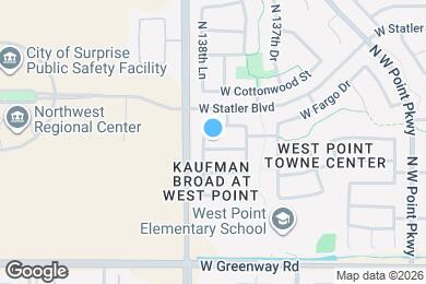 Map image of the property - 13856 W Ironwood St