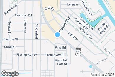 Map image of the property - 708 Tamiami Trl S