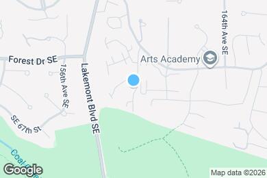 Map image of the property - 6811 SE Cougar Mountain Way