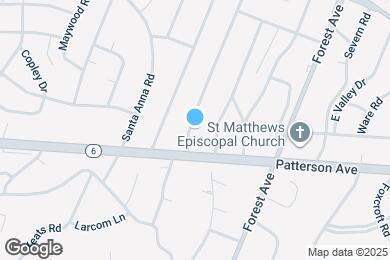Map image of the property - 1109 Dinwiddie Ave