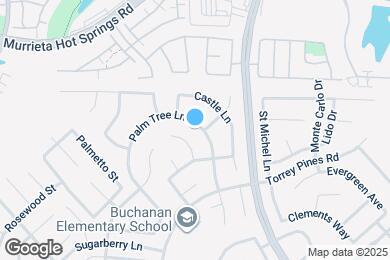 Map image of the property - 26256 Palm Tree Ln