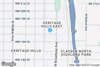 Map image of the property - 119 1/2 NW 17th Street
