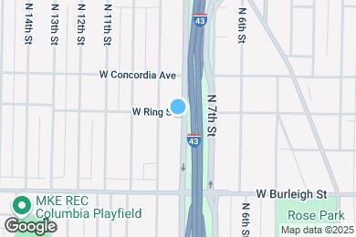 Map image of the property - 3245 N 8th St