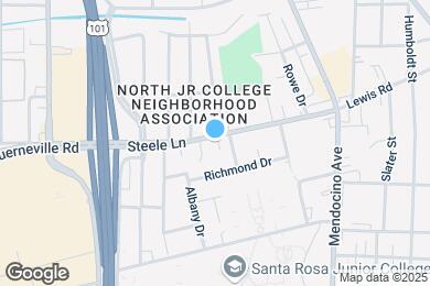 Map image of the property - 412 Steele Ln