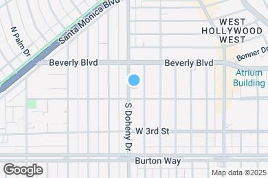 Map image of the property - 114 N Doheny Dr