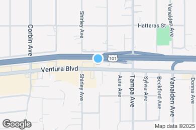 Map image of the property - 19421 Ventura Blvd