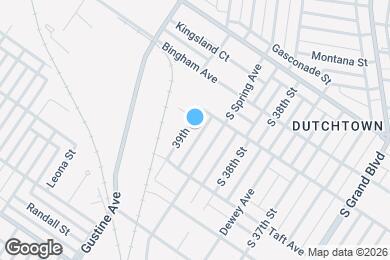 Map image of the property - 4424 S 39th St