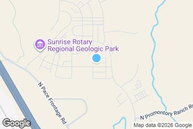 Map image of the property - 1369 Gambel Oak Way
