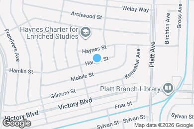 Map image of the property - 23926 Hamlin St
