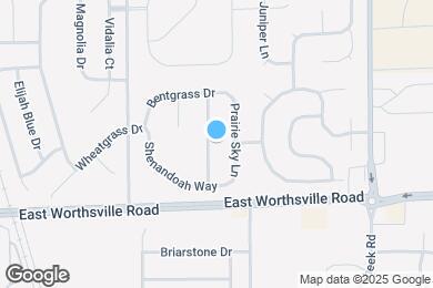 Map image of the property - 1977 Morning Light Ln