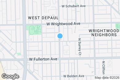 Map image of the property - 2313 N Southport Ave