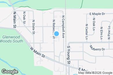 Map image of the property - 15 N Rebecca St