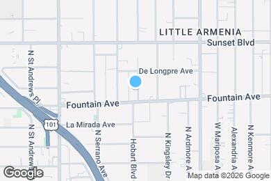 Map image of the property - 1323 N Harvard Blvd