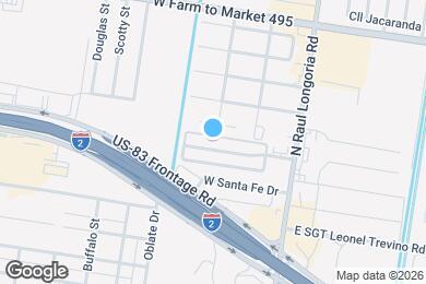 Map image of the property - 300 W Amy Dr