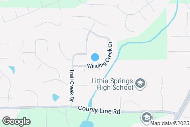 Map image of the property - 2632 Winding Creek Dr