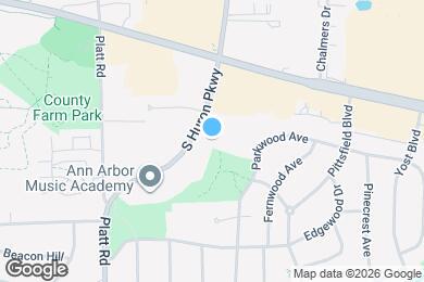 Map image of the property - 2205 S Huron Pkwy